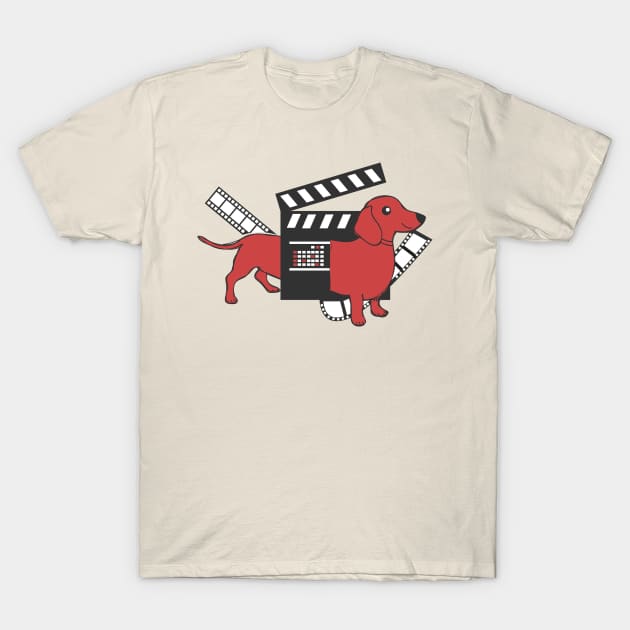 dog movie scene mascot T-Shirt by asepsarifudin09